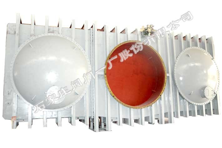 石家莊閥門一廠 HQYZ943X DN3800 電動全封閉式眼鏡閥