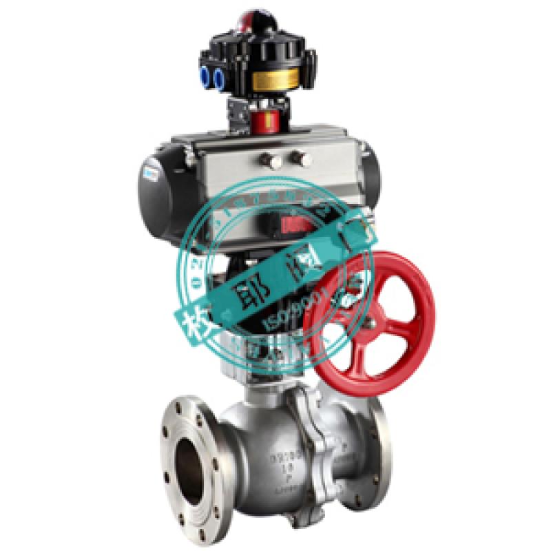 氣動O型切斷球閥ZSHO 上海枚耶閥門有限公司