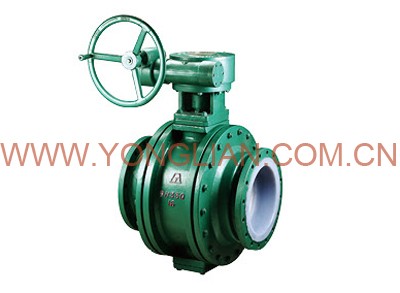 永聯 襯氟球閥Q41F46-16/6 全通徑閥門提供的流量