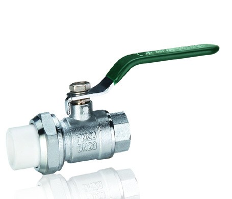 永德信 268活接PPR球閥 銅閥門生產廠家