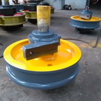 河南車(chē)輪組發(fā)貨現(xiàn)場(chǎng)河南德克起重生產(chǎn)