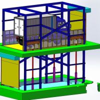 沈陽起重機升降貨梯主營平臺廠家裝車發貨