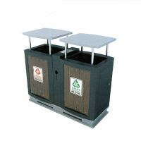 戶外垃圾桶環衛垃圾箱二分類果皮箱  河南天祥廠家直銷