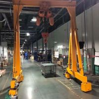 宜昌市夷陵區無軌龍門吊門式起重機各種型號起重機，行吊廠家直銷