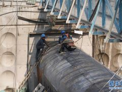 白鶴灘水電站建設(shè)施工忙