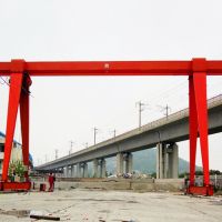 MH型3~16噸電動葫蘆門式起重機倉庫工廠專業龍門吊