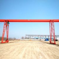 濟南MH型3~16噸電動葫蘆門式起重機倉庫工廠專業龍門吊