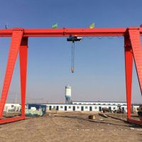 蘭州MH型3~16噸電動葫蘆門式起重機倉庫工廠專業龍門吊