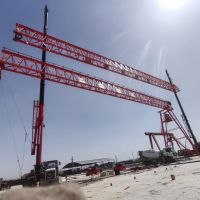 北京門式起重機(jī)施工現(xiàn)場(chǎng)